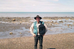 Tadeusz Kotwicki nad Cieśniną Magellana, 1995, archiwum Jolanty Kotwickiej